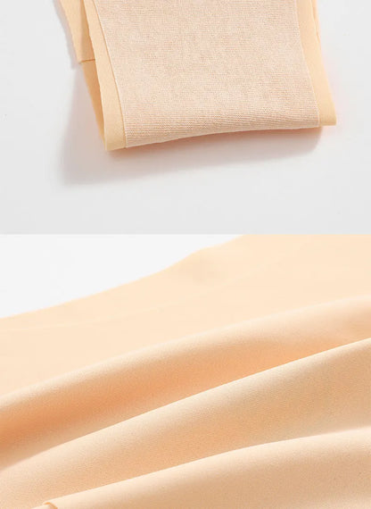 FINETOO 6Pcs/Set Ice Silk Seamless Underwear Low Waisted Brazilian Pants Breathable High Elasticity Lingerie Intimates Panties