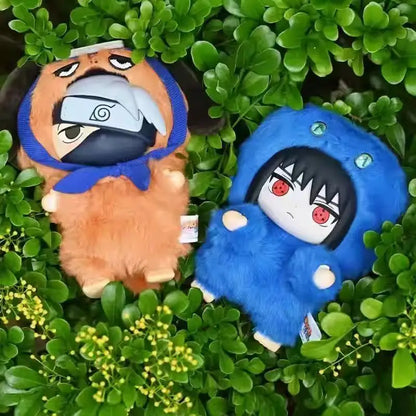 In Stock TOP TOY Naruto EAKI Cute Beast Party Sasuke Vinyl Cute Plush Blind Box Figure Pendant Gift