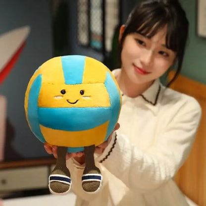 Jellycat バレーボール人形ぬいぐるみハンドメイド人形漫画アニメかわいい枕クッションホーム子供の誕生日プレゼント人形