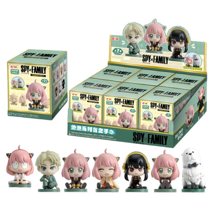New In Original Blind Box SPY×FAMILY Anime Character Model Figure Toy Collection Decoration Anya Loid Yor Bond Children's Gift