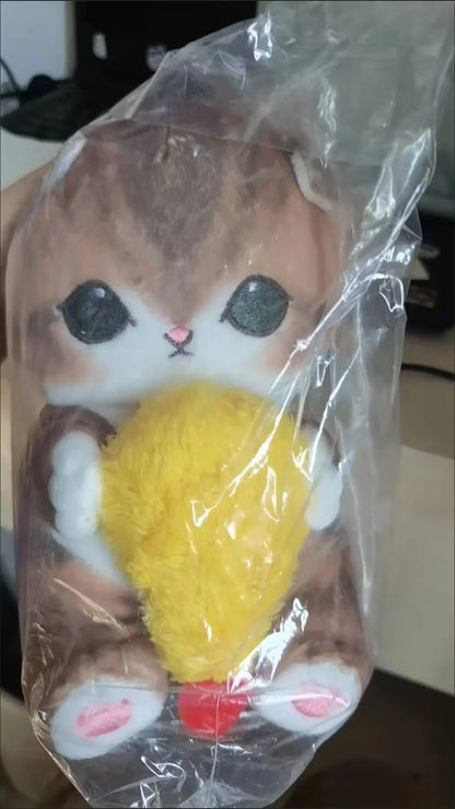 Hot Sale Genuine Yoyo Japanese Style Cute Mofusand Plushie Shark Cat Series Soft Stuff Hanging Keychain Pendant Gifts For Friend
