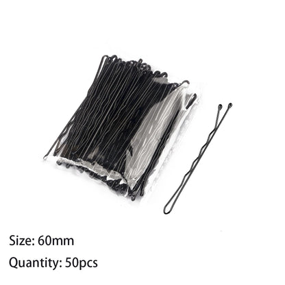 50pcs 50/60/70mm Hair Pin And Clips U Shape For Headpiece Women Girls Hairpins Accessories Bride Wedding Head Jewelry Decoration