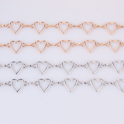 Women Fashion Heart Shaped Metal Waist Chain Belt Waistband Accessories