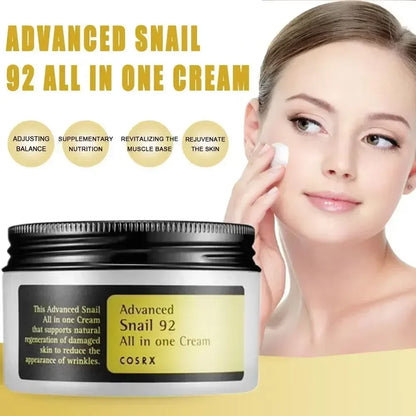 COSRX スネイル96セラムエッセンス4点セット オリジナル液体保湿100ml スネイルエッセンスフェイシャルクリーム付き