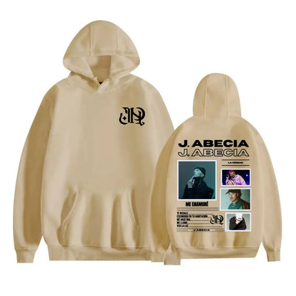 Rapper J Abecia La Verdad Album Tour Hoodies Men Women Harajuku Hip Hop Music Sweatshirt Casual Long Sleeve Pullovers Streetwear