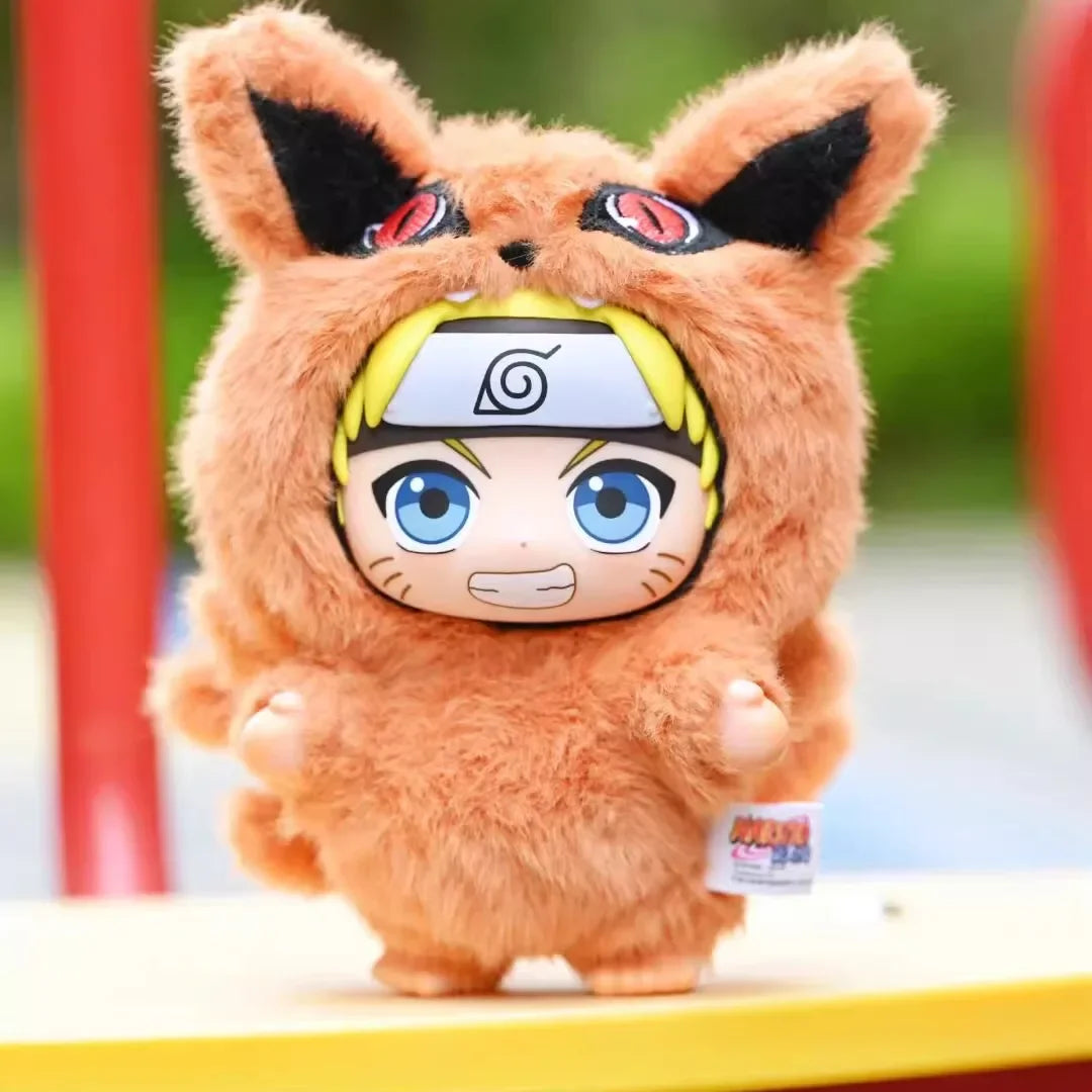 Toptoy ナルト疾風伝 ビーストパーティーシリーズ ビニールフィギュア ぬいぐるみのような質感 ブラインドボックス ちびカカシ サスケ コレクタブル