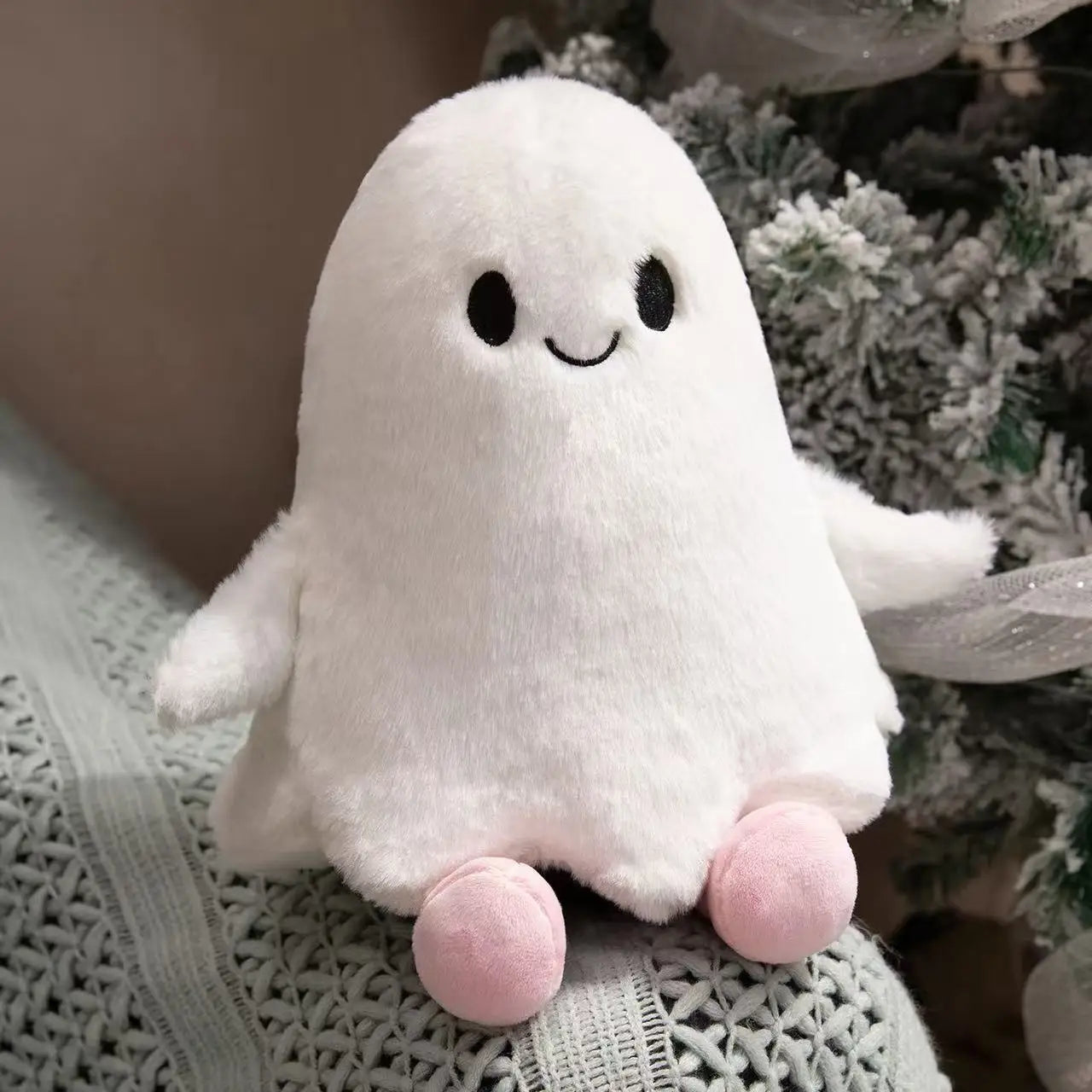 Latest Halloween Ghost Pumpkin Doll Stuffed Plush Toy Handmade Doll Cartoon Anime Cute Birthday Gift for Friends Fun Doll