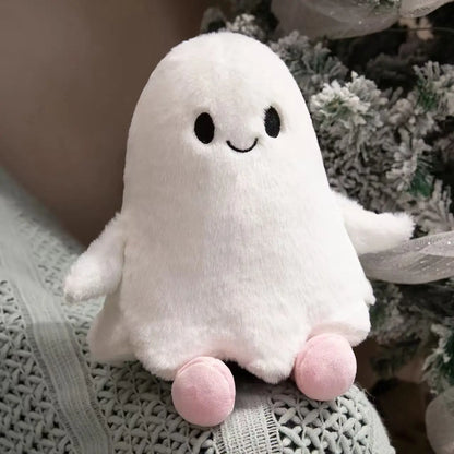 Latest Halloween Ghost Pumpkin Doll Stuffed Plush Toy Handmade Doll Cartoon Anime Cute Birthday Gift for Friends Fun Doll