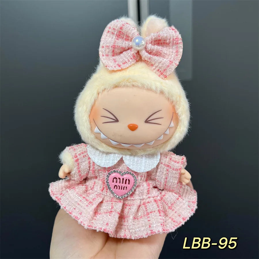 V1 V2 V3 NEW ミニドール服セット アクセサリー 韓国Kpop Exo 17cm Labubu アイドル クール ハンサム 衣装 ギフト