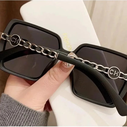 Polarized Sunglasses for Women, Fashionable Square Sunglasses, Driver's Goggles, Face Enhancing Small Glasses