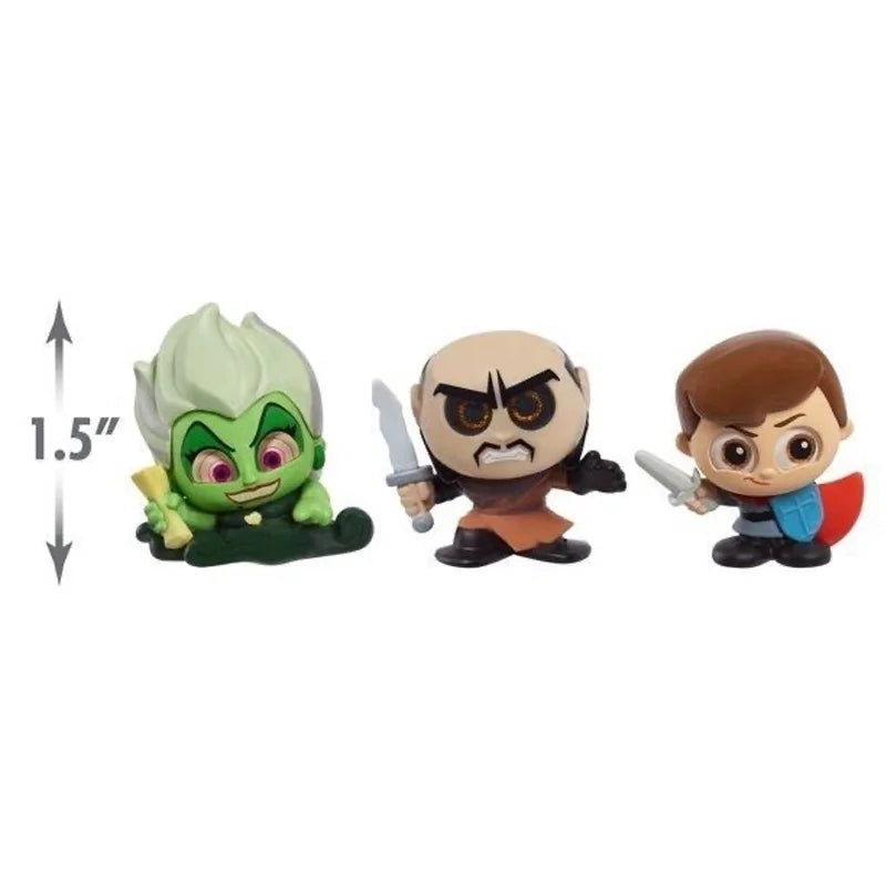 Anime Disney Doorables Figures Villain Glass Eye Kawaii Doll Surprise Blind Box Toys Cartoon Model Collectible Kids Gifts