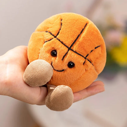 10cm かわいい バスケットボール サッカー テニス 野球 ビリヤード ぬいぐるみ ソフト ぬいぐるみ ボール 枕 プレイヤー お土産 誕生日プレゼント