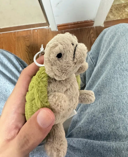 jellycat Mr. Timmy Turtle ペンダント バッグ バッグチャーム 人形 キーチェーン ぬいぐるみ タートル おもちゃ 女の子 かわいい ギフト 赤ちゃん 癒し アクセサリー おもちゃ