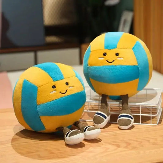 Jellycat New Volleyball Doll Plush Toy Handmade Doll Cartoon Anime Cute Pillow Cushion Home Children's Birthday Gift Doll