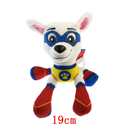 Paw Patrol Plush Toy Action Figure Ryder Marshal Zuma Everest Cartoon Model Two postures Plush Toy Children's Birthday Party Gif