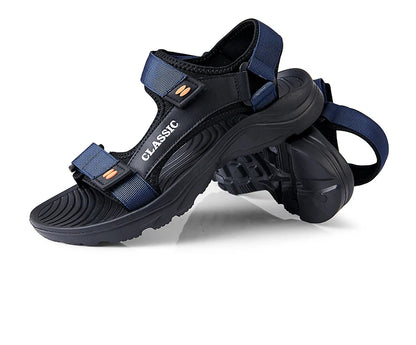 Men Sandals Summer Leisure Beach Holiday Sandals Men Shoes 2023 New Outdoor Sneakers Male Retro Comfortable Casual Sandals Men