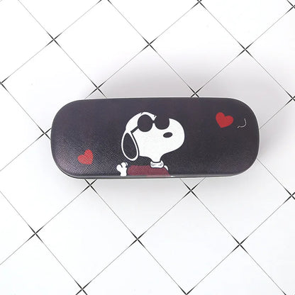 Snoopy Men Women Hard-shell Glasses Case Cartoon Anime Derivative Peripherals Eyeglasses Boxes Portable Crush-resistant Box Gift