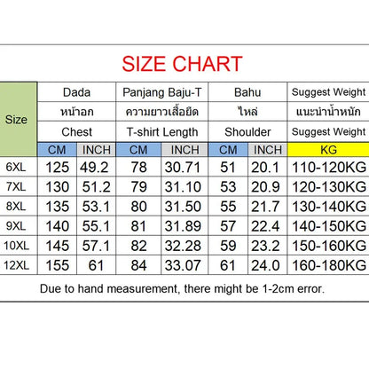 110kg-180kg Men's Tank Tops Plus Size 6XL-12XL Sleeveless Tees Summer Gym Basketball Vest Male Boy Fashion Fitness Running Vest