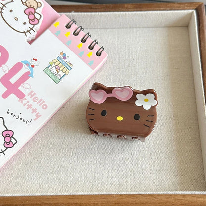 Kawaii Kitty Barrette Cute Sweet Cat Fragmented Hair Shark Clip Anime Cartoon Women Girls Hairpin Headwear Accessories Gifts