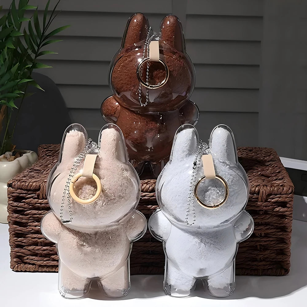 Labubuアクセサリー 透明保護カバー ぬいぐるみカバー Labubu I II ドールディスプレイバッグ ミニポータブル収納ボックス