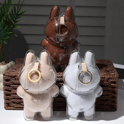 Labubuアクセサリー 透明保護カバー ぬいぐるみカバー Labubu I II ドールディスプレイバッグ ミニポータブル収納ボックス