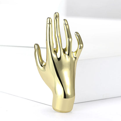 Glossy Hand Pins for Women Unisex Glossy Character Brooches Office Party Friend Gifts Jewelry Accessories