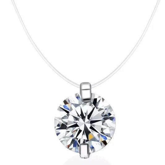 XL347 Lefei Fashion Luxury Trendy Classic Moissanite Simple Mermaid Tears Necklace For Charm Women 925 Silver Party Jewelry Gift