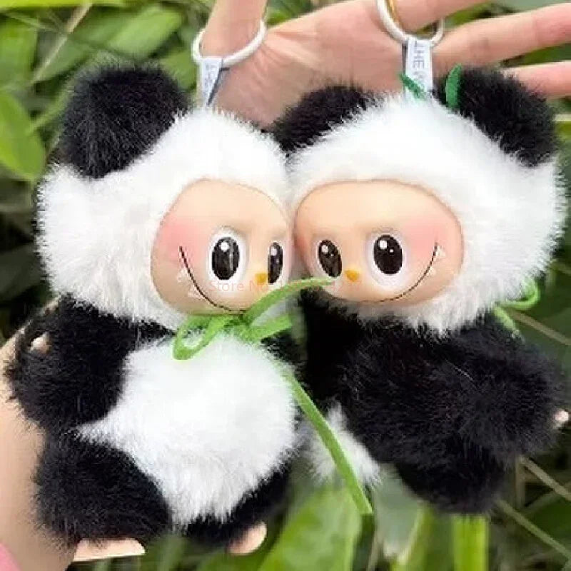 2025 New Panda PVC Vinyl Doll Blind Box Cartoon Cute Backpack Pendant Women and Girls for Gifts