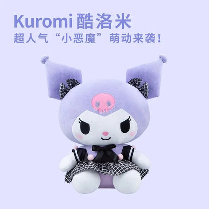Sanrio Hello Kitty Kuromi Melody Cinnamoroll Stuffed Toys Plushier Soft Throw Pillow Plush Dolls Birthday Gift For Girl Friend