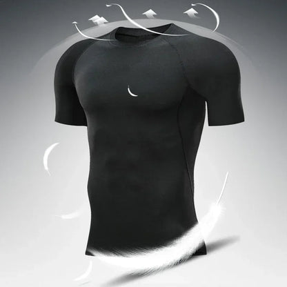 New Custom Compression T Shirt Your Design Logo Top Men Women Print Original Design Tshirts Jogging Workout Gym Quick Dry Tshirt
