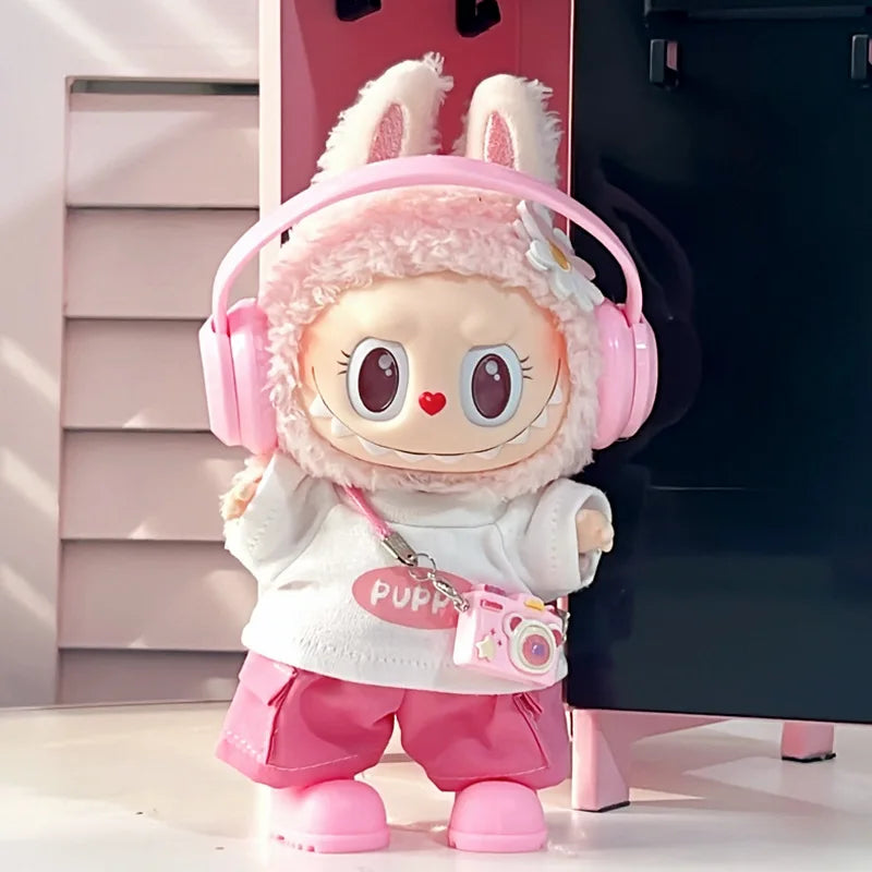 【No doll】17cmラブブ用かわいいデコレーション小さな服 v1/v2/v3 ベビー服 クールセーター ラブブアクセサリーとして着せられるドール用