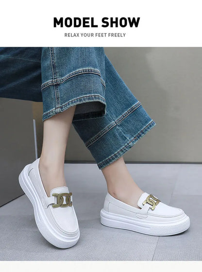 Black Loafers Shoes For Men Luxury Slip-on Shoes Men Unisex Breathable Casual Leather Shoes Man Driving Shoes Zapatos Hombre