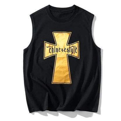 プラスサイズ メンズ ベスト 12XL 14XL コットン タンクトップ メンズ ラウンドネック 大きいサイズ Tシャツ ゆったりフィット ノースリーブ Tシャツ 衣類 100-200KG