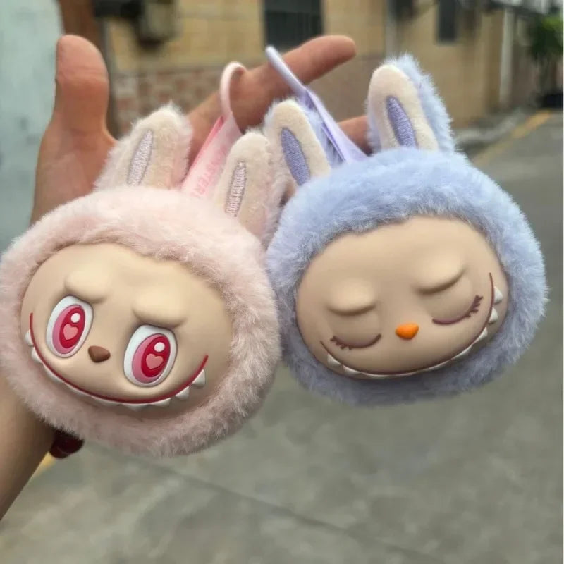 [Spot] 新作ビニール第2世代座りポーズ、ぬいぐるみ小さな頭、メロン布、ブサかわドール