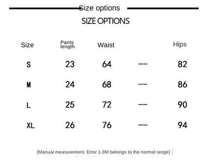 Letter Printed Denim Shorts  Women Design High Waist Loose Slimming Wide-leg A-line Hot Pants