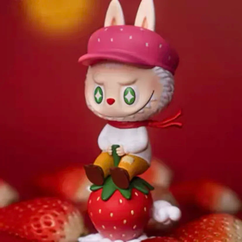 Pop Mart Labubu The Monsters Fruit Series Blind Box Guess Bag Mystery Box Toys Doll Cute Anime Figure Desktop Ornaments Gift