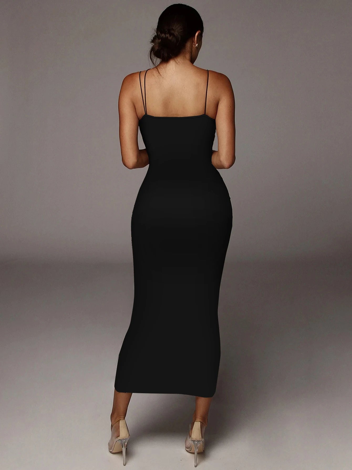 Dulzura Women Party Club Evening Streetwear Leopard Bodycon Midi Dress 2024 Summer Clothes Wholesale Items For Business