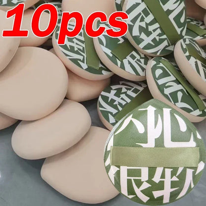 超厚手コスメパフ ラージサイズ コンシーラーファンデーションスポンジクッション ウェット・ドライ兼用 フェイスビューティーメイクアップパフツール XL