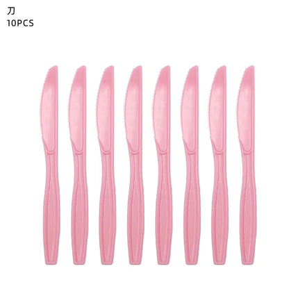MINISO Kawali Kuromied Theme Birthday Party Decoration Disposable Set Tableware Plate Napkins Tablecloth For Kid Shower Supplies