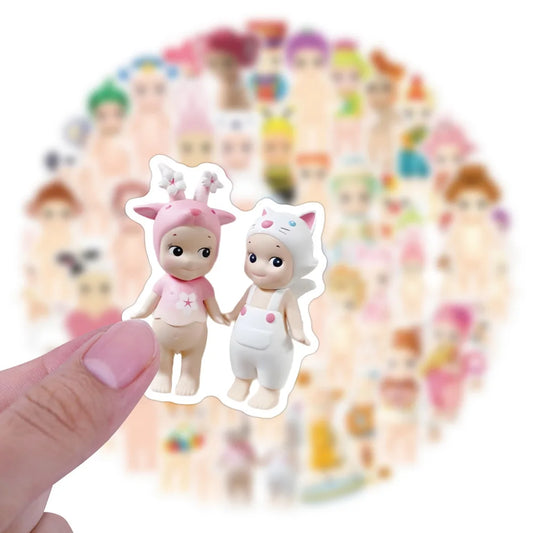 10/30/50/110PCS Kawaii Sonny Angle sticker cartoon cute personality graffiti decal DIY luggage skateboard decal Kids Toy gift