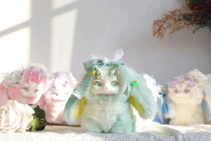 Tutulong Blind Box Fantasy Forest Tea Party Series Mysterious Box Cute Rabbit Dragon Surprise Box Plush Doll Toy Figure Kid Gift