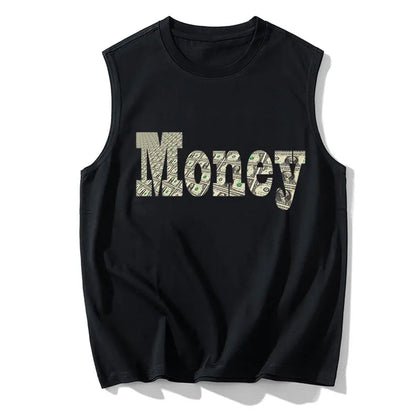 Plus Size Vest Tanks Tops for Men 6XL-14XL Summer Sleeveless Tees Full Cotton Fitness Oversized Tees Fat Male Clothing 110-200KG