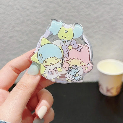 Sanrio Magnetic Mobile Phone Holder Cute Hello Kitty My Melody Kuromi Cinnamoroll Little Twin Star Keroppi Boy Girl Gift