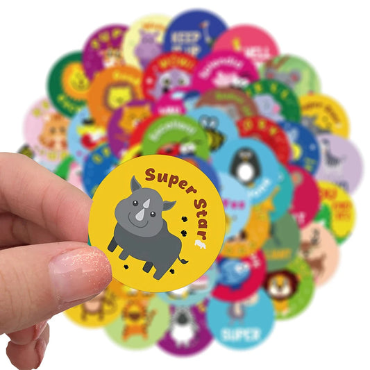 10/30/50/100pcs Cute Cartoon Kids Stickers Kawaii Graffiti Sticker Decoration Phone Water Bottle Diary Decals