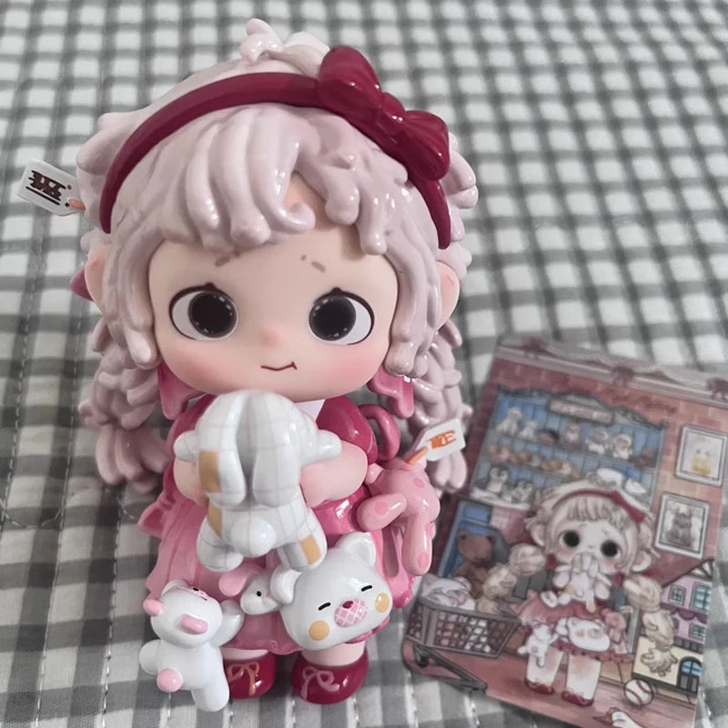 Heyone Fur Fur'S Doll  Blind Box Fourth Generation Wonderful House Series Handmade Doll Kawaii Action Desktop Ornament Toys Gift