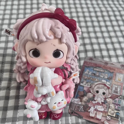 Heyone Fur Fur'S Doll  Blind Box Fourth Generation Wonderful House Series Handmade Doll Kawaii Action Desktop Ornament Toys Gift