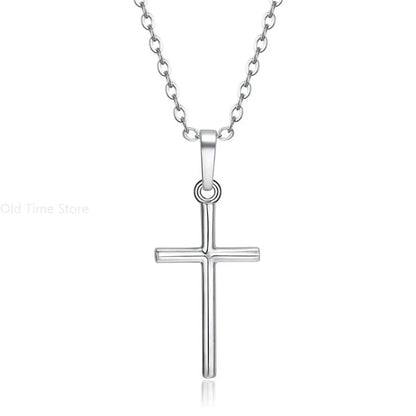 Gift Cross Necklace for Women - Gold Plated Cross Necklace Layered Small Side Necklace Women's Fashion Jewelry