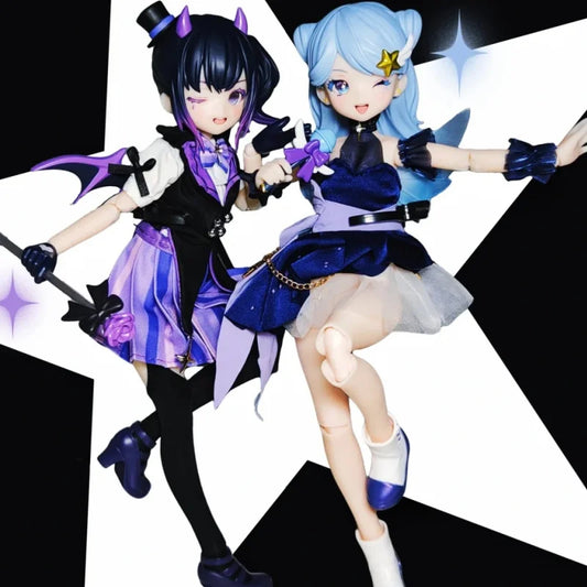 In Stock Anime Neo Eden Toys 1/6bjd Nightmare Twins Series Blind Box Mystery Box Doll Kawaii Action Figure Surprise Toy Gift
