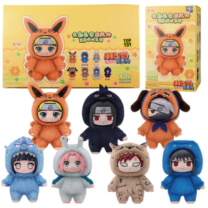 In Stock Original EAKI Naruto Blind box Naruto Shippuden Party Series Naruto KeyChain Doll  Toy Collection Gift