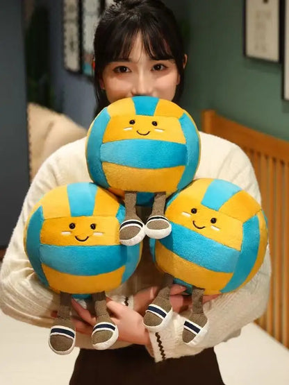 Jellycat バレーボール人形ぬいぐるみハンドメイド人形漫画アニメかわいい枕クッションホーム子供の誕生日プレゼント人形